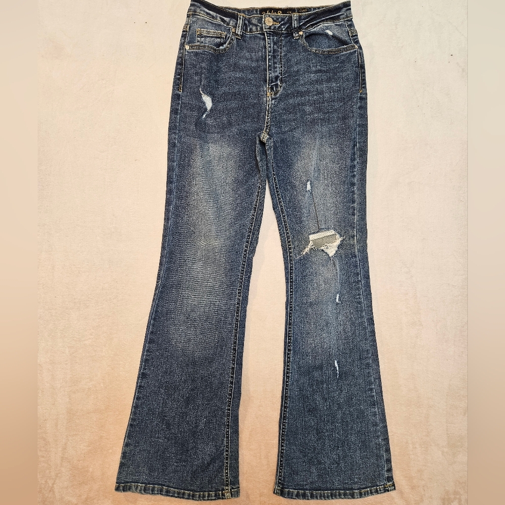 Indigo Rain curvy flare jeans